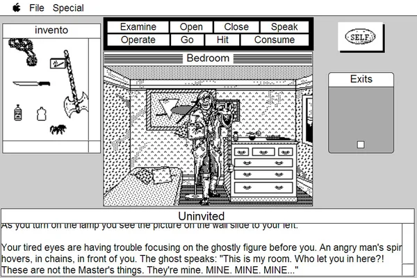 The Uninvited: MacVenture Series screenshot 7