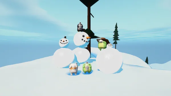 Sledding Game screenshot 6