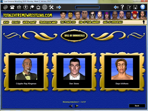 Total Extreme Wrestling 2010 screenshot 1
