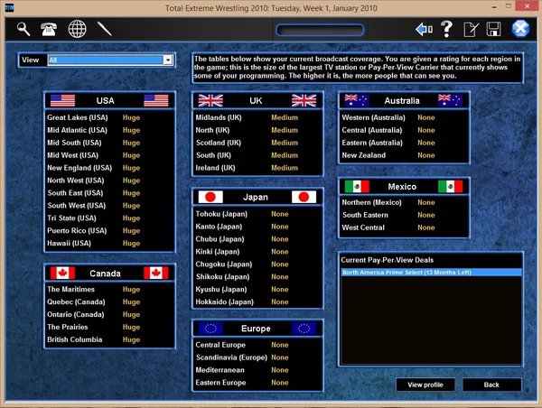 Total Extreme Wrestling 2010 screenshot 12