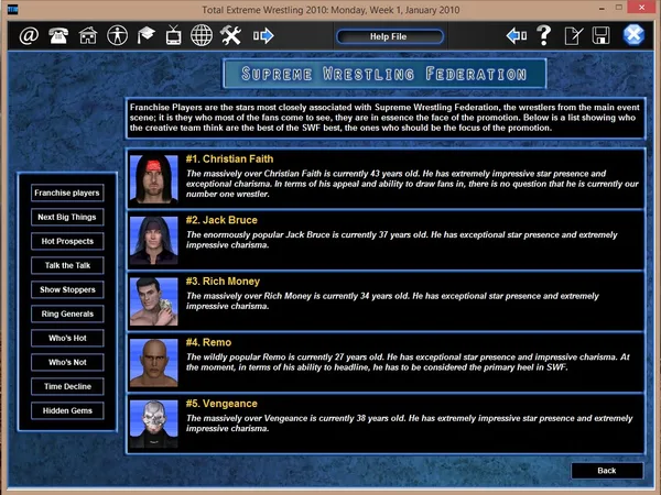 Total Extreme Wrestling 2010 screenshot 9