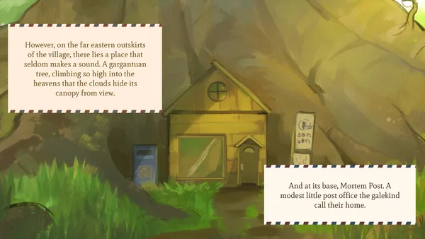 Upwards, Rain! The Post Office of Farewells screenshot 1