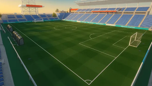 Screenshot 1 di Soccer Field Pro 3D