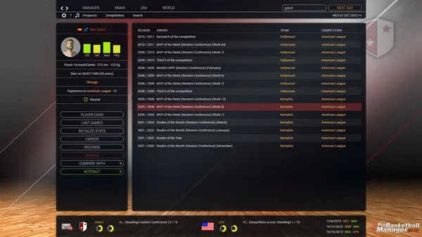 Pro Basketball Manager 2016 screenshot 11