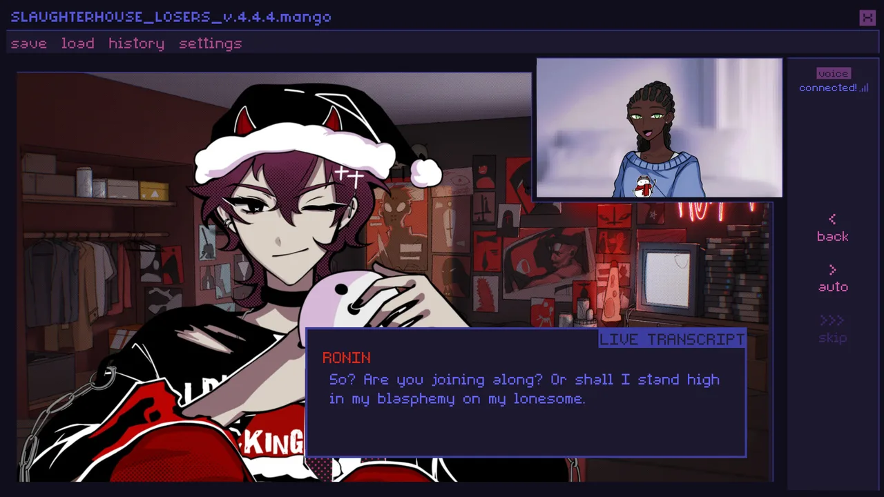 A Killer Chat! Christmas screenshot 1