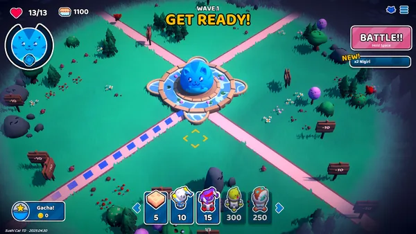 Sushi Cat - Tower Defense screenshot 5