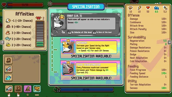 Everything is Crab: The Animal Evolution Roguelite screenshot 10