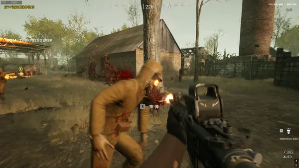 The AC130 slays the zombies. screenshot 1