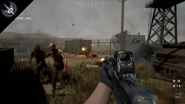 The AC130 slays the zombies. screenshot 7