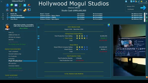 Hollywood Mogul 4 screenshot 8