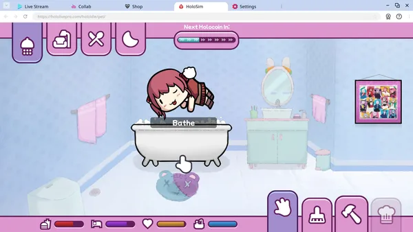 Holoidle screenshot 2