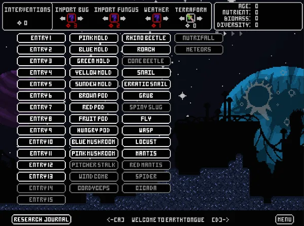 Earthtongue screenshot 2