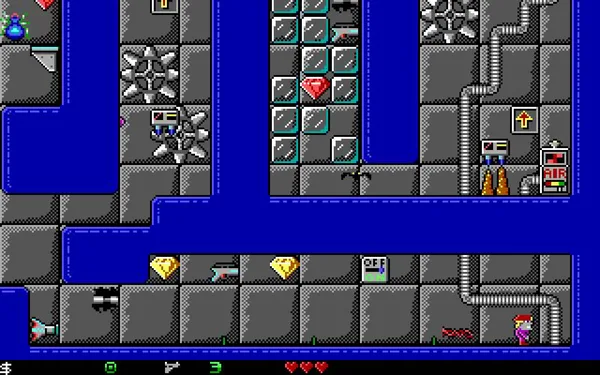 Crystal Caves screenshot 1