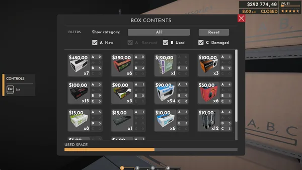 Returns Outlet Simulator screenshot 11