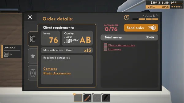 Returns Outlet Simulator screenshot 16