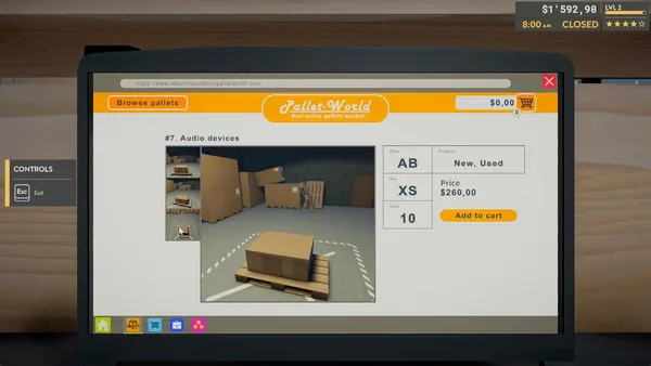 Returns Outlet Simulator screenshot 17