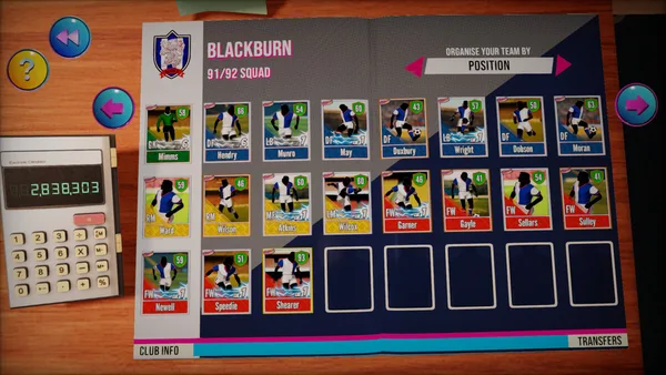 NUTMEG! A Nostalgic Deckbuilding Football Manager screenshot 6