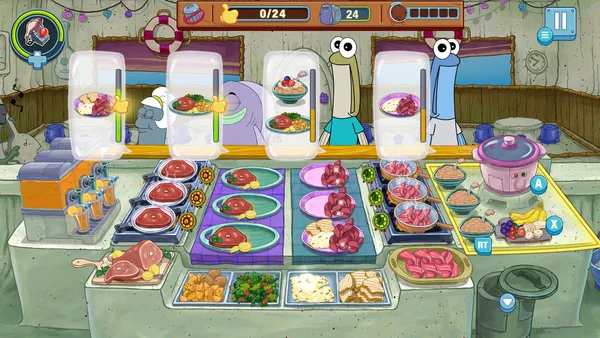 SpongeBob: Krusty Cook-Off screenshot 1