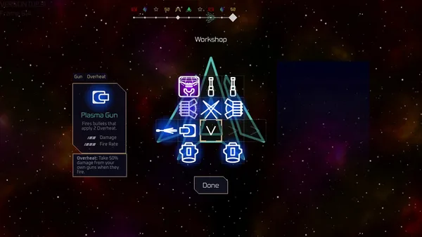 Neon Striker screenshot 1