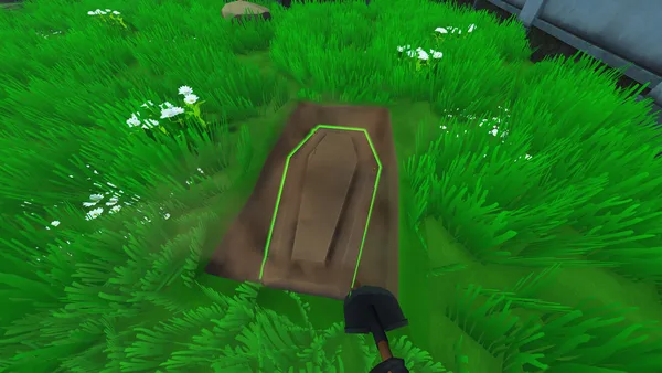 Screenshot 1 di Zombie Graveyard Simulator - Prologue