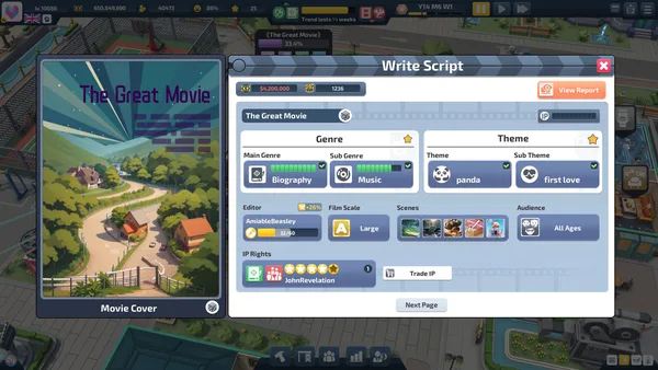 Super Movie Tycoon screenshot 5