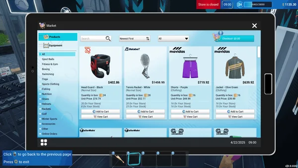 Sporting Goods Shop: Prologue screenshot 11