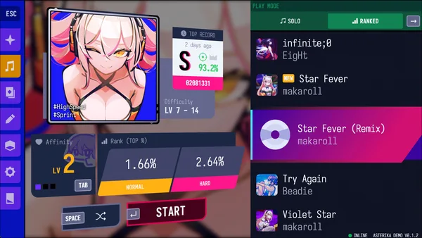 Screenshot 2 di Asterika: Phantom Rose Refrain