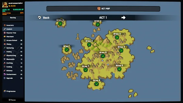 Between Adventures IDLE screenshot 3
