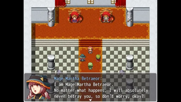 Heavy Spoilers RPG: The true identity of the final enemy is the hero's father screenshot 2