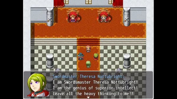 Heavy Spoilers RPG: The true identity of the final enemy is the hero's father screenshot 3