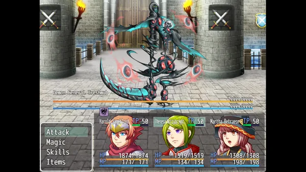 Heavy Spoilers RPG: The true identity of the final enemy is the hero's father screenshot 4