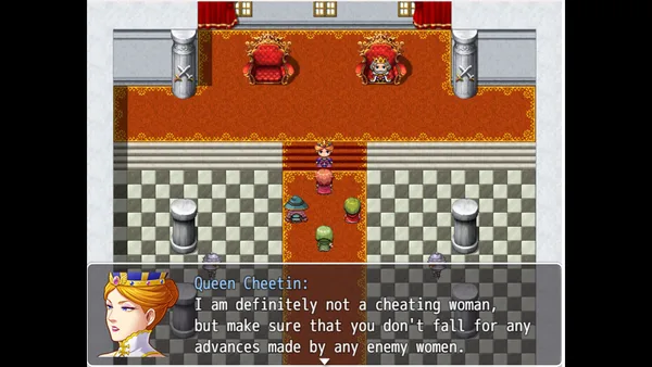 Heavy Spoilers RPG: The true identity of the final enemy is the hero's father screenshot 5