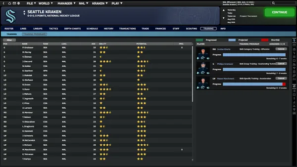 Franchise Hockey Manager 12 screenshot 1