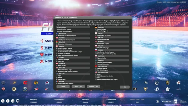 Franchise Hockey Manager 12 screenshot 4
