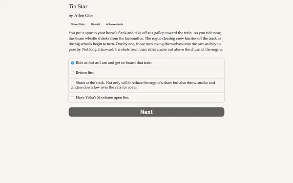 Tin Star screenshot 1