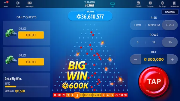 Plink by Pokerist screenshot 1