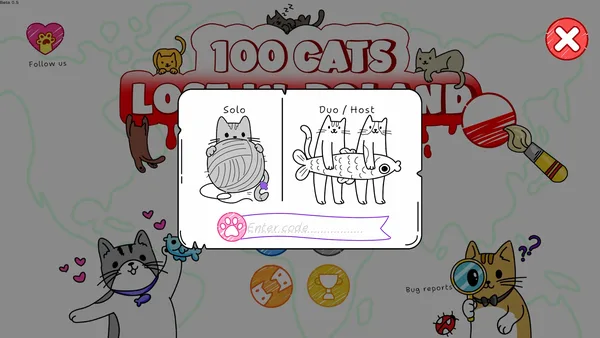 Screenshot 3 di 100 Cats Lost In Poland Find & Color