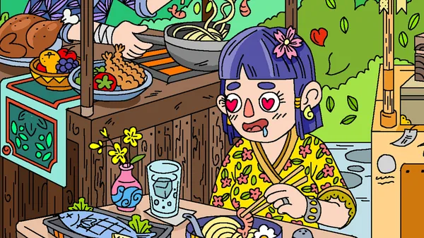 100 Cats Lost In Japan Find & Color screenshot 2