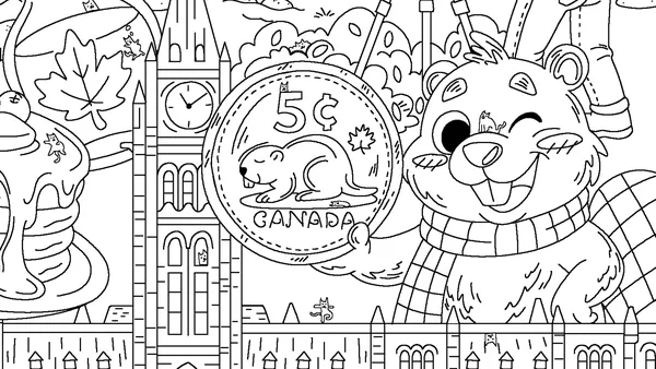 100 Cats Lost In Canada Find & Color screenshot 1
