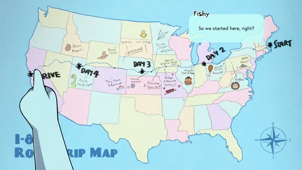 Screenshot 3 di Road Trip to the End of the World