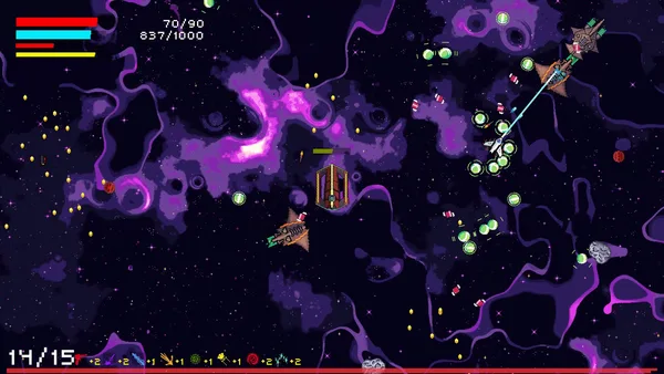 Void Miner – Incremental Asteroids Roguelite screenshot 1