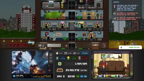Empire TV Tycoon screenshot 1