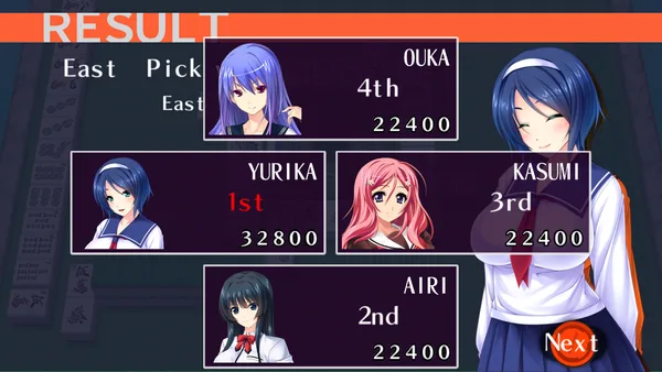 Mahjong Pretty Girls Battle : School Girls Edition screenshot 9