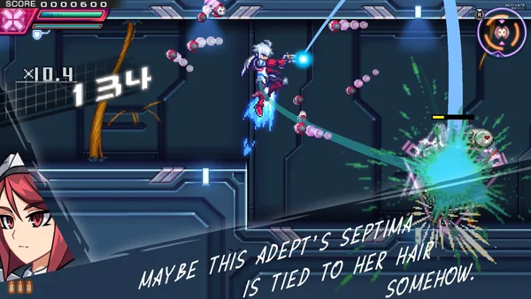Screenshot 2 di Azure Striker Gunvolt Trilogy Enhanced