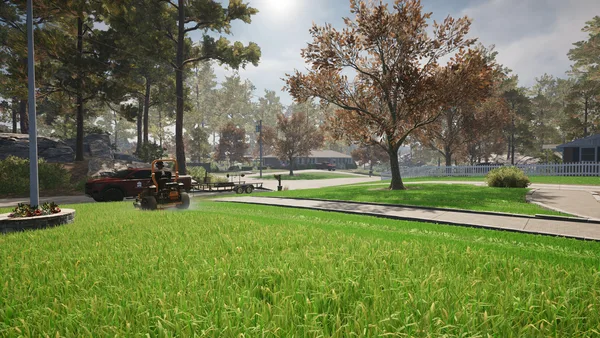 Lawn Mowing Simulator 2 screenshot 3