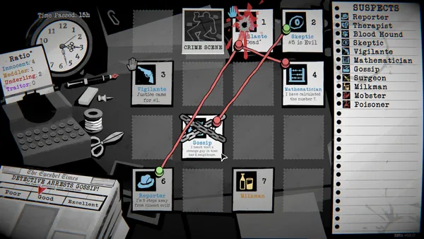 Dupery: A Game of Solo Deduction screenshot 1