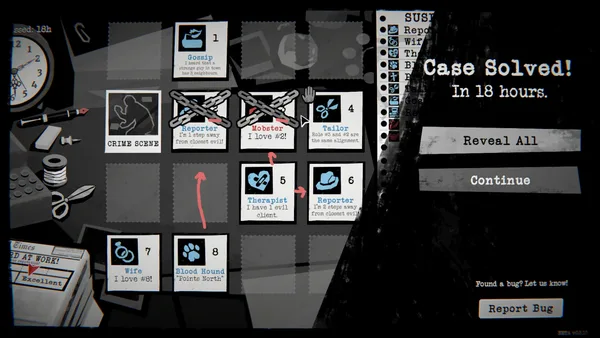 Dupery: A Game of Solo Deduction screenshot 5
