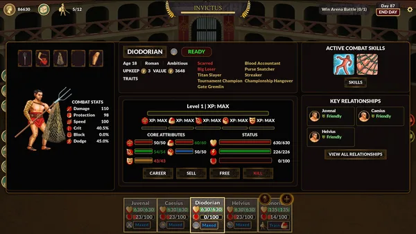 Gladiator Command screenshot 3