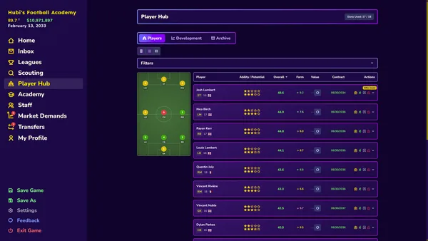 Football Academy Manager screenshot 3