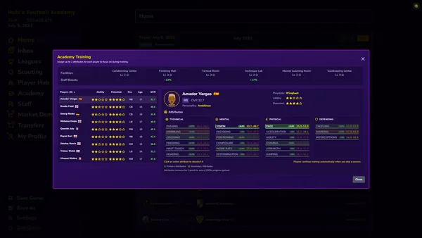 Football Academy Manager screenshot 5